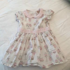 Girls cupcake pink dress 5T